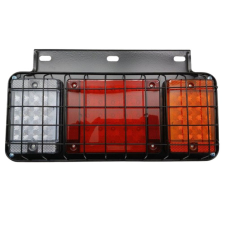 Foco 75 Led RO/AM/BL con rejilla colgante 12/24v