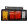 Foco 40 Led RO/AM/BL con rejilla 12/24v