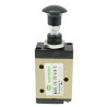 Válvula 3/2 vias 1/8" npt con tirador