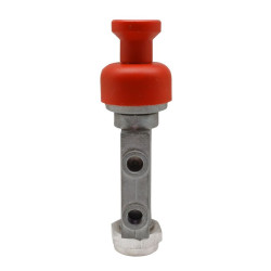 Válvula 2/1 vías 1/8" npt Roja