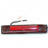 Foco lateral 6 led rectangular alto