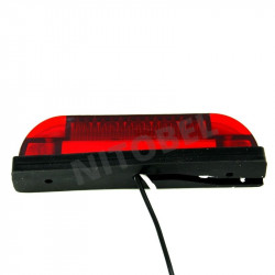 Foco lateral 6 led rectangular alto