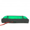 Foco lateral 6 led rectangular alto