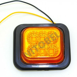 Foco lateral 6 led rectangular