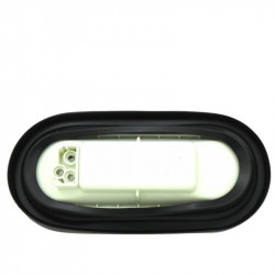 Foco lateral 25 led ovalado c/flecha