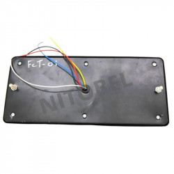 Foco 36 led c/rejilla Izquierdo