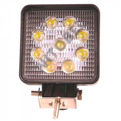 Foco 9 led cuadrado