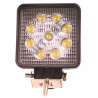 Foco 9 led cuadrado