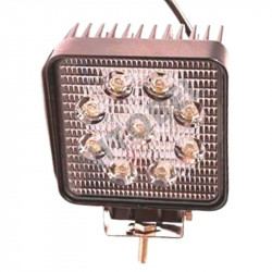 Foco 9 led cuadrado