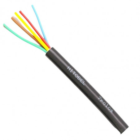 Cable eléctrico 7 fases 1,5 mm