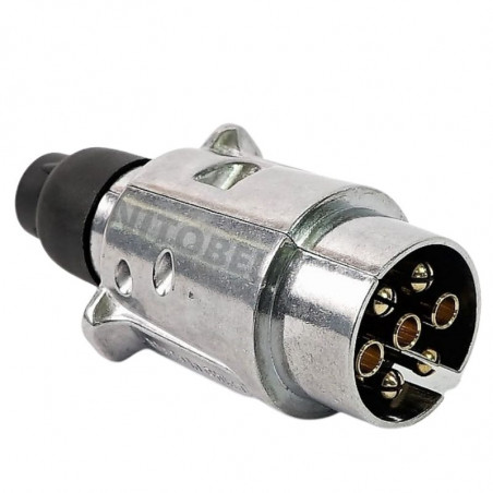 Enchufe Macho  t/Europeo 7 fases