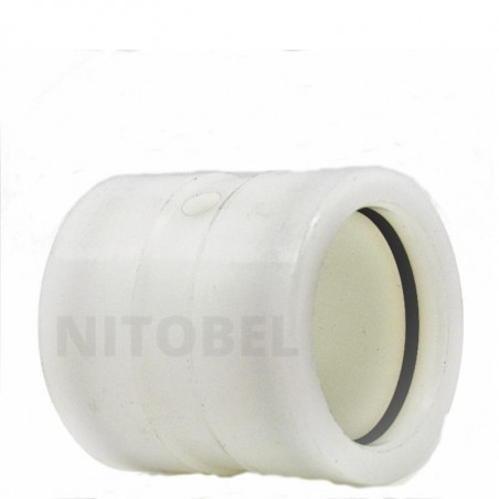 Buje Leva Nylon recto c/ORing 38x51x51mm