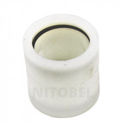Buje Leva Nylon recto c/ORing 38x51x51mm