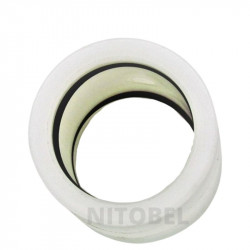 Buje Leva Nylon recto c/ORing 38x51x51mm