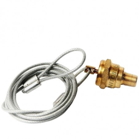 Válvula Drenaje estanque simple con cable