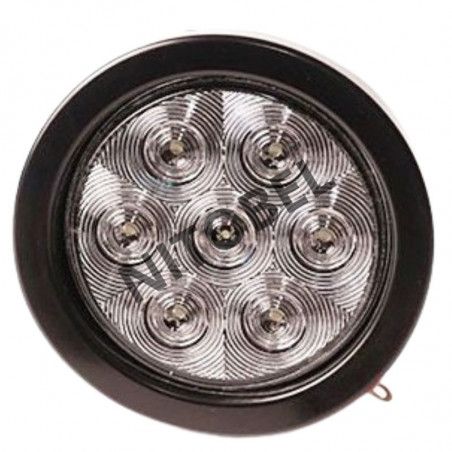 Foco Trasero  4"  Blanco  7 Led