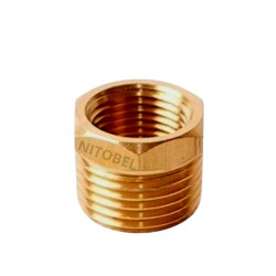 Reductor 3/4" npt. a 1/2" npt.