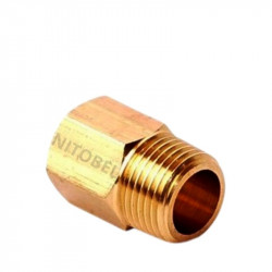 Unión Recta Macho Hembra 3/8"
