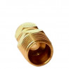 Conect Macho Recto 3/8" x 1/2" npt. (compl.)