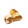 Conector Macho 90° 3/8" x 3/8" npt.   (compl.)