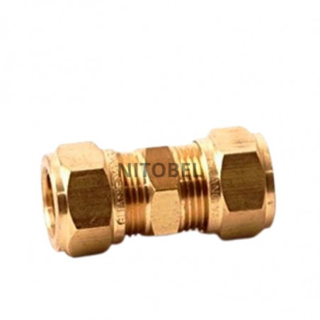 Union Recta Tubo 1/2" (c/tuerca)
