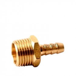 Conector manguera Macho 1/4" x 1/2"npt
