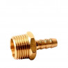 Conector manguera Macho 1/4" x 1/2"npt