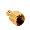 Conector manguera Hembra 3/8" x 1/2" npt
