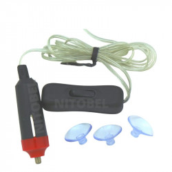 Silueta de mujer led 24V chica par