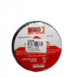 Cinta aisladora KTC 18mts