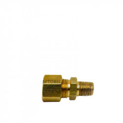 Conector Macho Recto 1/2" x...