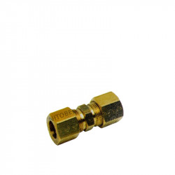 Union Recta Tubo 10 mm.