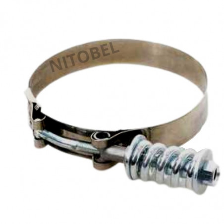 Abrazadera 4.1/4" con resorte para Intercooler