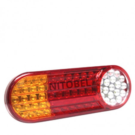 Foco Trasero Rojo Amarillo Blanco 60 Led multivoltaje Hyundai H100