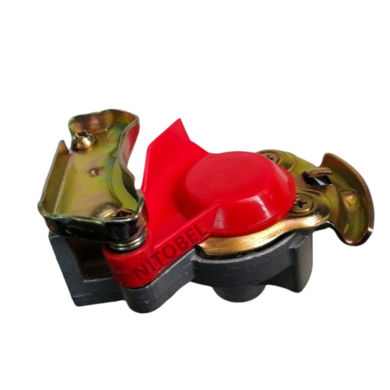 Mano acople Roja Automática 16x1.5mm