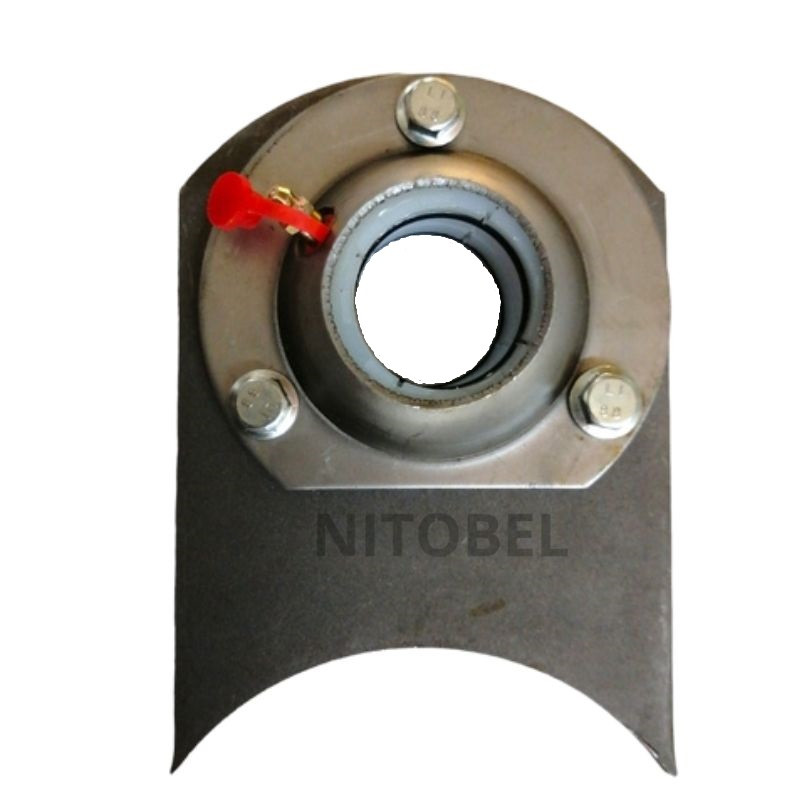 Soporte leva soldar buje 38mm para eje redondo