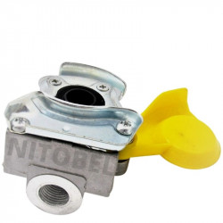 Mano acople Amarilla Automática 16x1.5mm