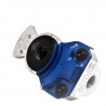 Mano acople Azul Simple 1/2" npt