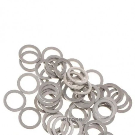 Golilla aluminio plana 14 x 18mm