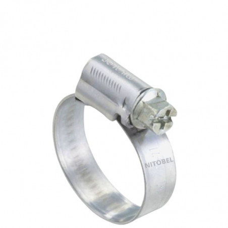 Abrazadera Manguera Metálica 12-22  1/2"