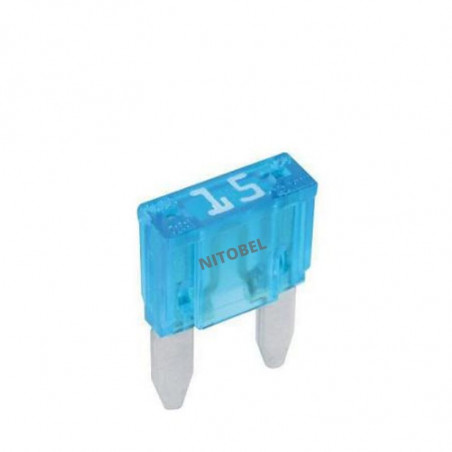 Fusible estandard mini tipo espada 15A