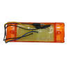 Foco lateral led ambar rectangular