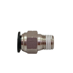 Conector H rectangular rápido 12mm x 1/4" npt