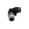 Conector M 90 rápido 8mm 1/4" npt